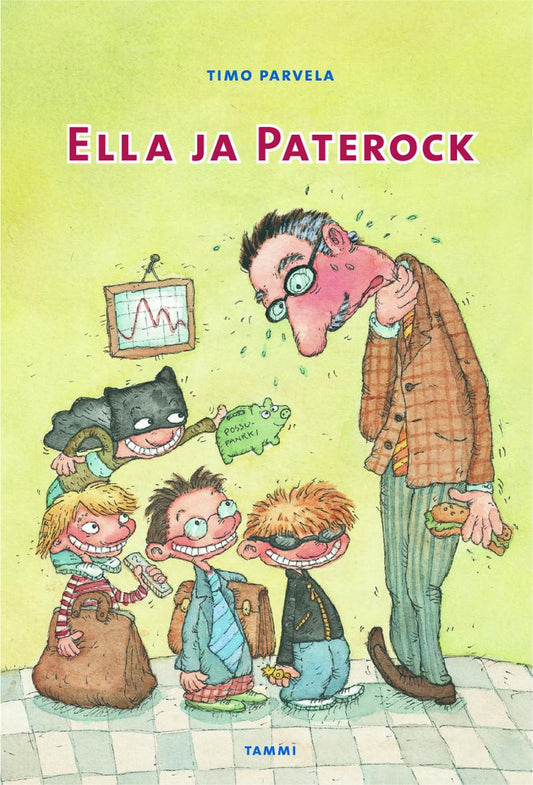 Etukansi. Timo Parvela. Ella ja Paterock.
