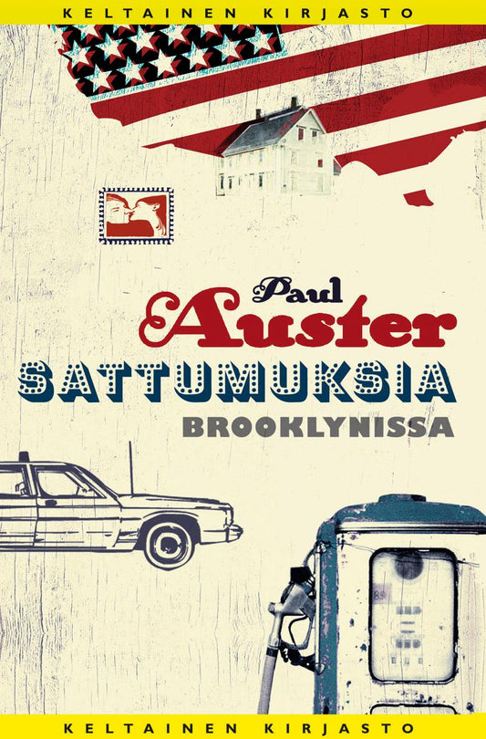 Etukansi. Paul Auster. Sattumuksia Brooklynissa.