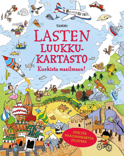 Etukansi. Alex Frith. Lasten luukkukartasto