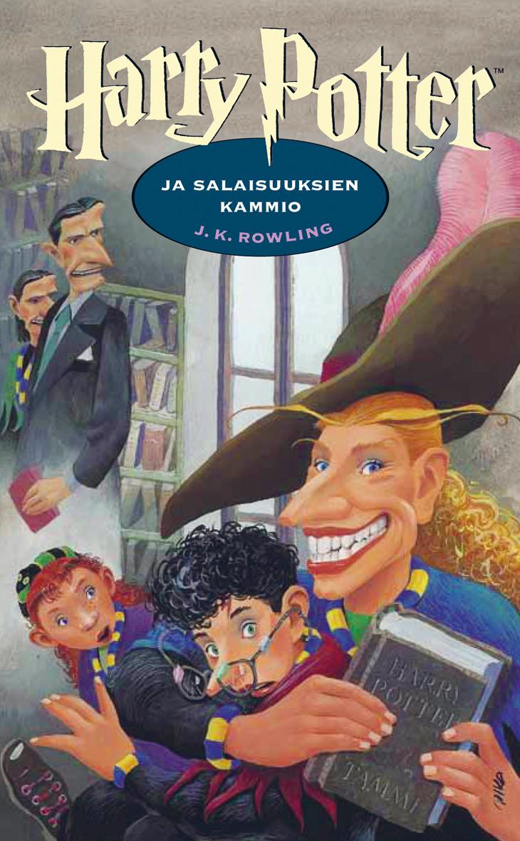 Etukansi. J. K. Rowling Harry Potter ja salaisuuksien kammio