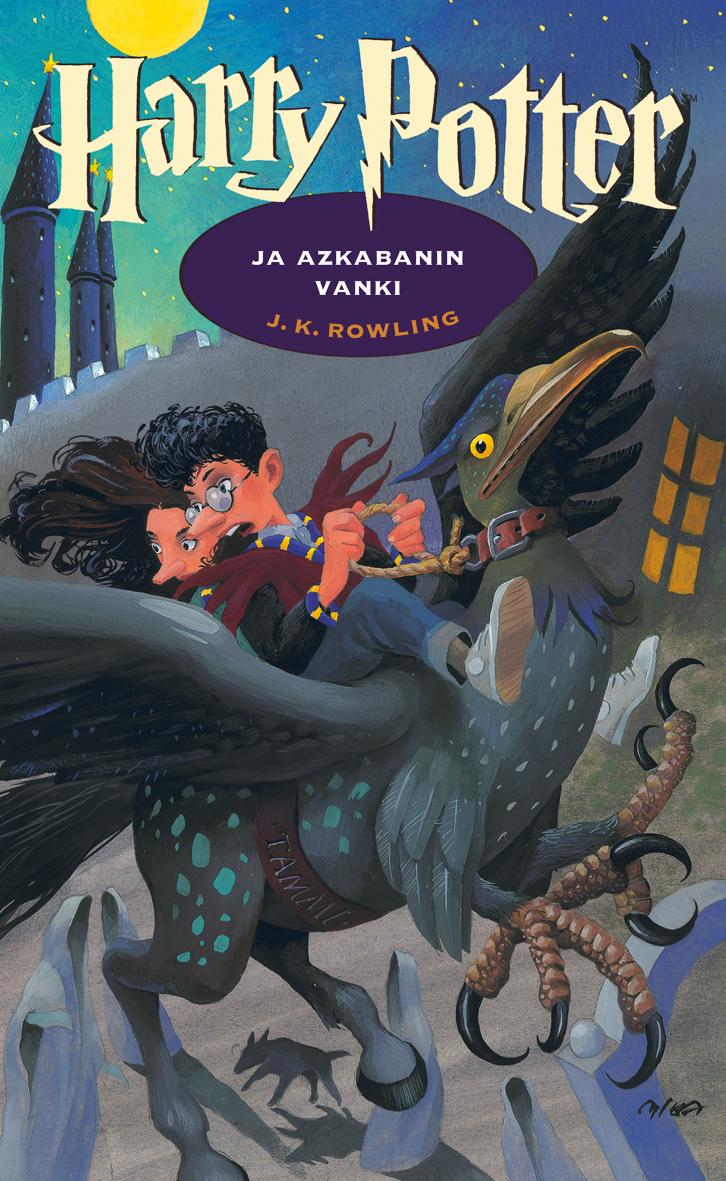 Etukansi. J.K. Rowling Harry Potter ja Azkabanin vanki