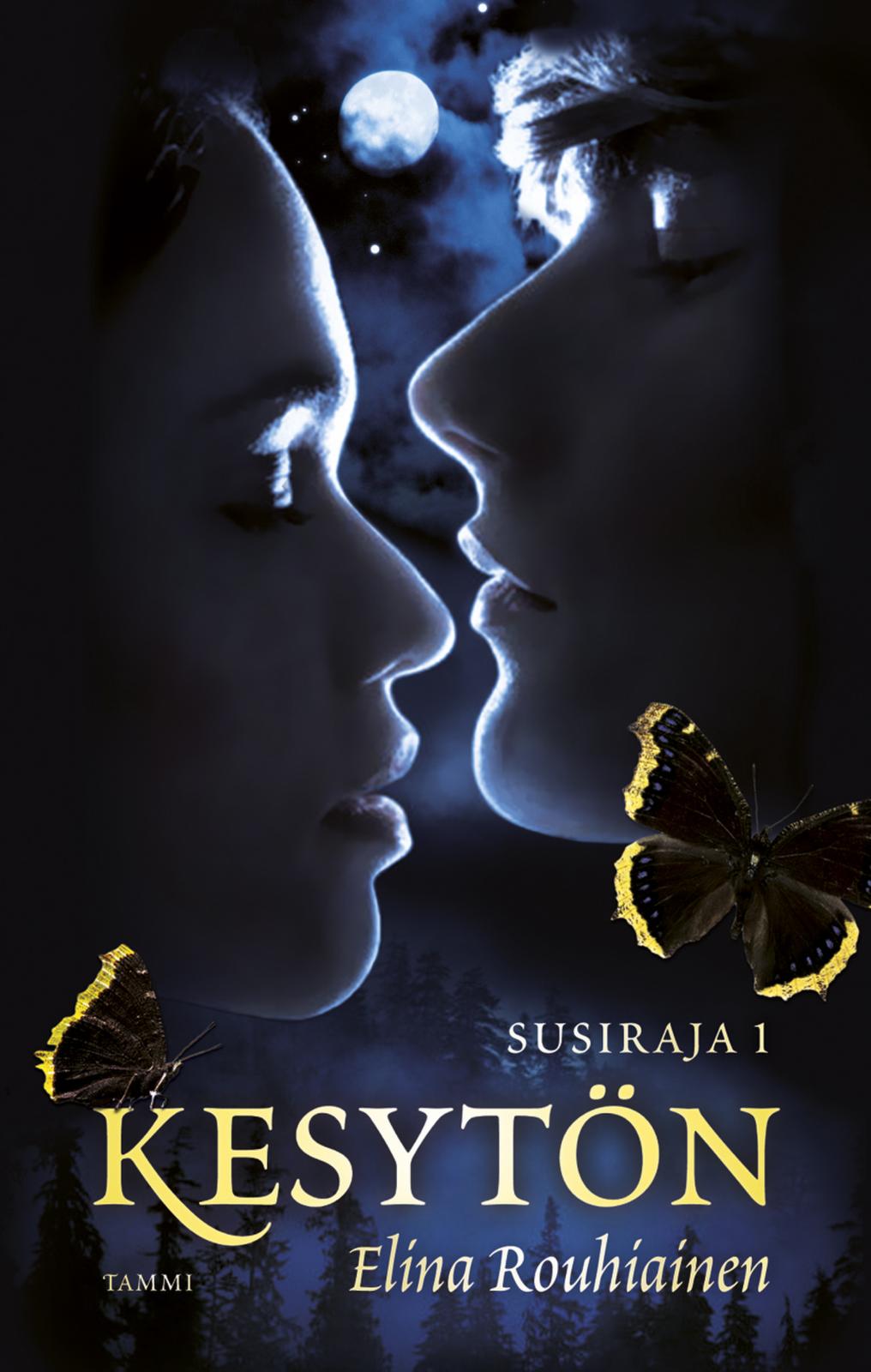 Etukansi. Elina Rouhiainen. Kesytön. Susiraja 1