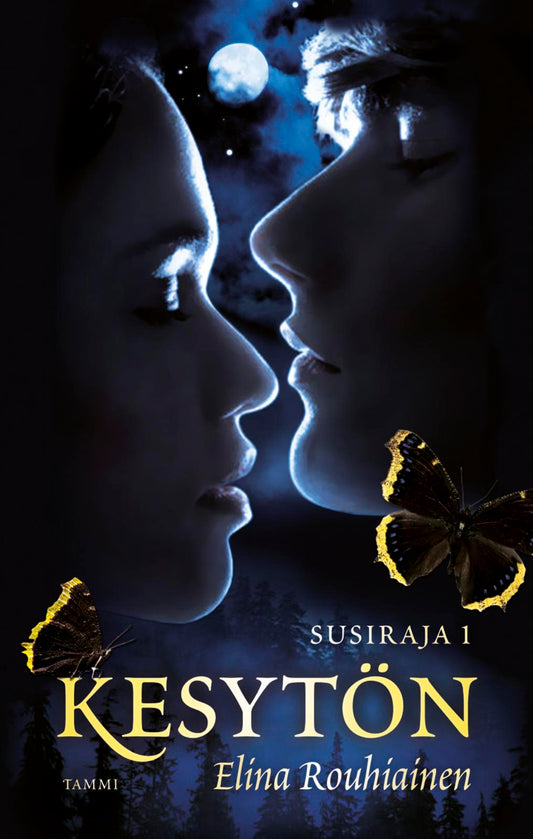 Etukansi. Elina Rouhiainen. Kesytön. Susiraja 1.