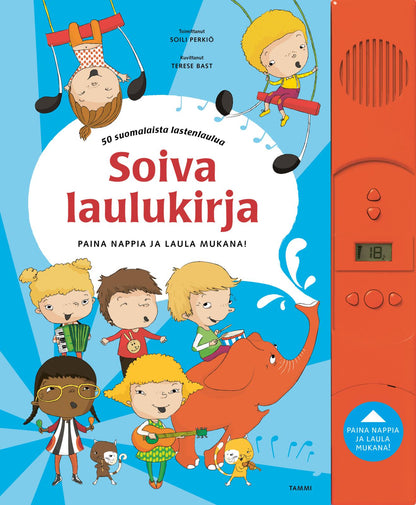 Etukansi. Soili Perkiö. Soiva laulukirja