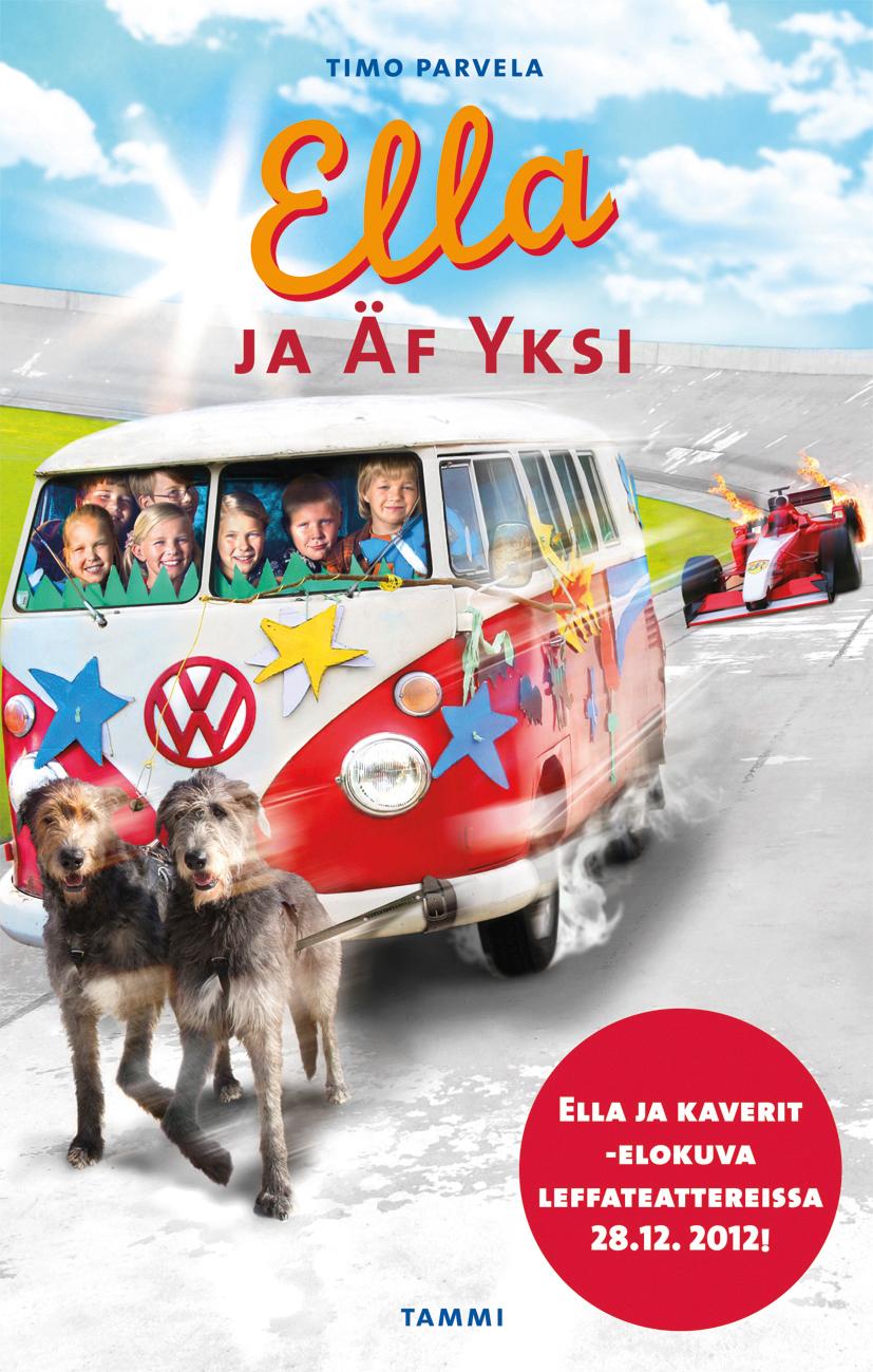 Etukansi. Timo Parvela Ella ja Äf Yksi