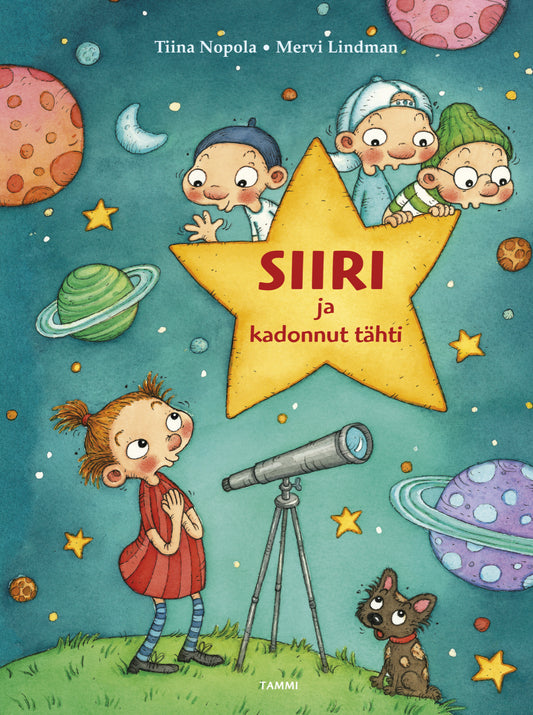 Etukansi. Tiina Nopola. Mervi Lindman. Siiri ja kadonnut tähti.