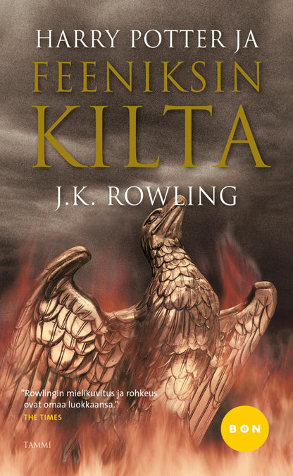 Etukansi. J.K. Rowling Harry Potter ja Feeniksin kilta