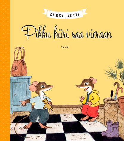 Etukansi. Riikka Jäntti. Pikku hiiri saa vieraan