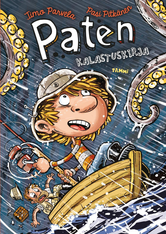 Etukansi. Timo Parvela. Pasi Pitkänen. Paten kalastuskirja.