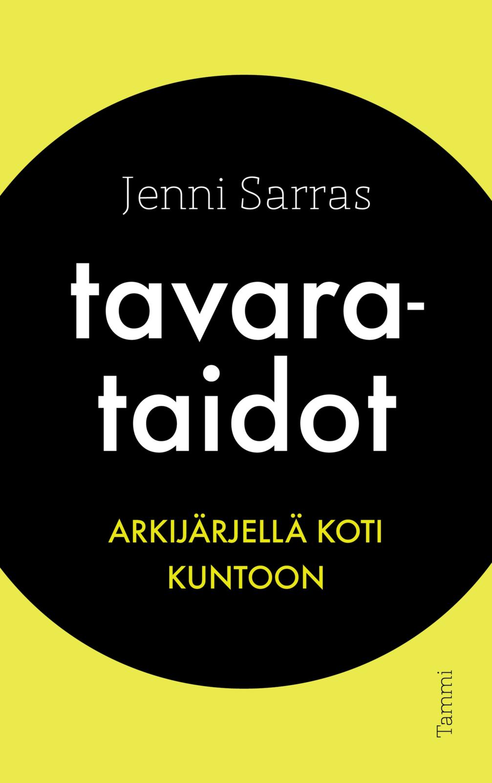 Etukansi. Jenni Sarras. Tavarataidot