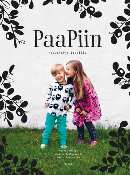 Etukansi. PaaPii Design . PaaPiin kaavakirja lapsille