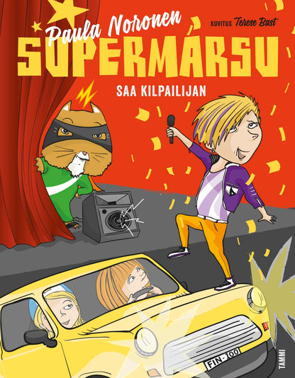 Etukansi. Paula Noronen. Supermarsu saa kilpailijan