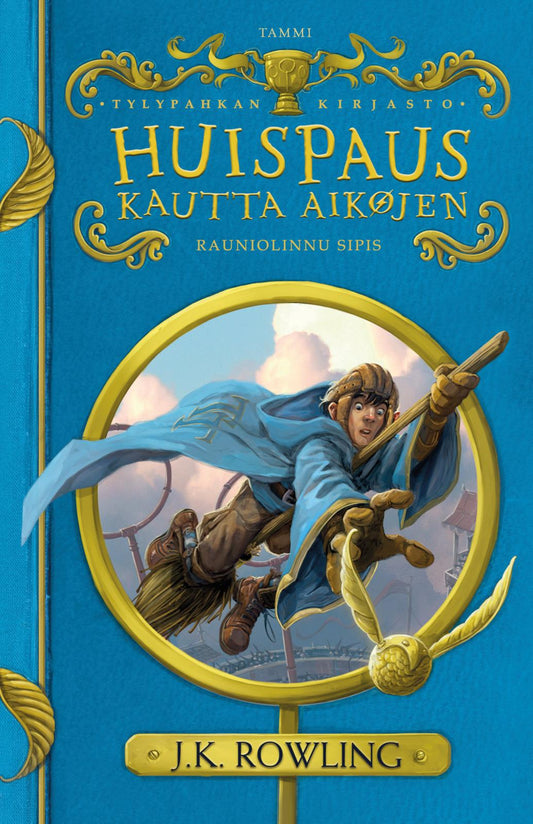 Etukansi. J.K. Rowling. Tomislav Tomic. Huispaus kautta aikojen.