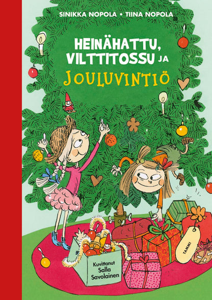 Etukansi. Sinikka Nopola. Heinähattu, Vilttitossu ja jouluvintiö