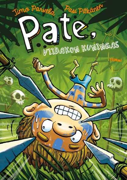 Etukansi. Timo Parvela. Pate, viidakon kuningas