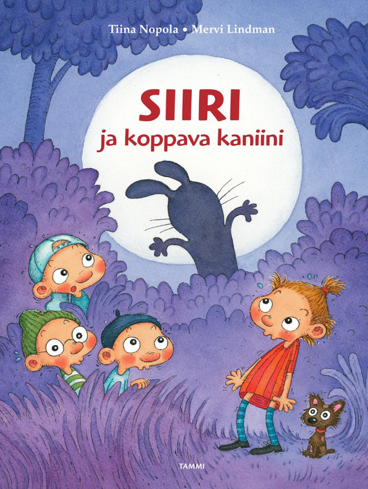 Etukansi. Tiina Nopola. Mervi Lindman. Siiri ja koppava kaniini.