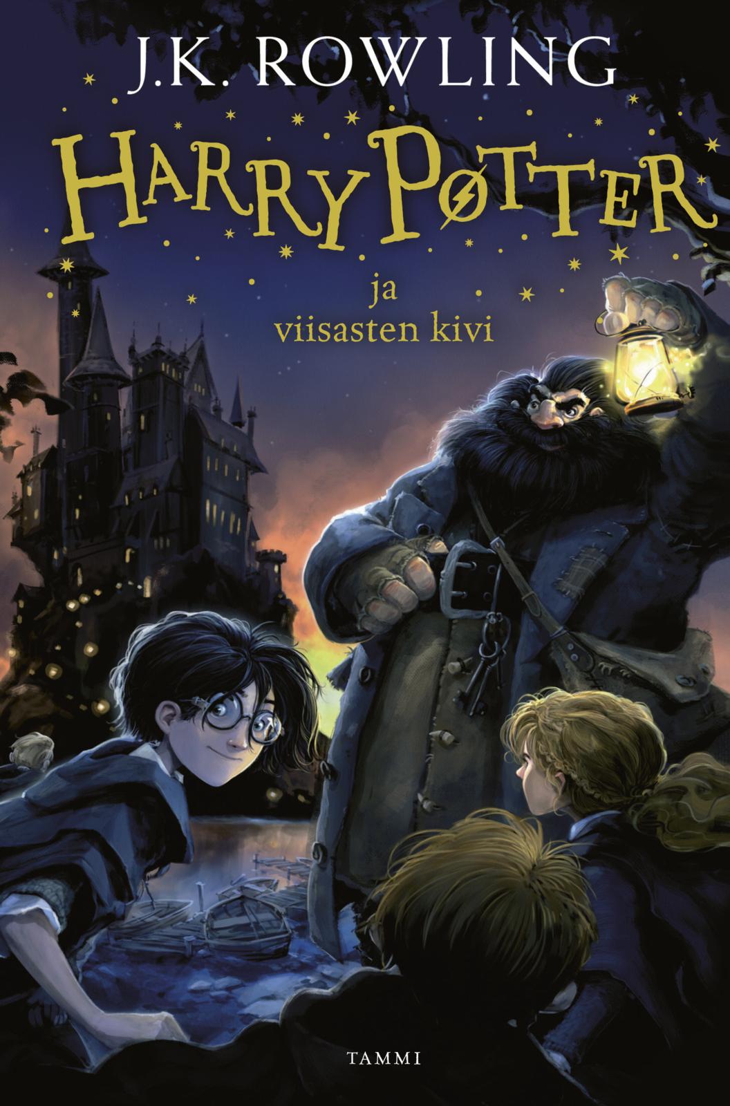 Etukansi. J.K. Rowling Harry Potter ja viisasten kivi