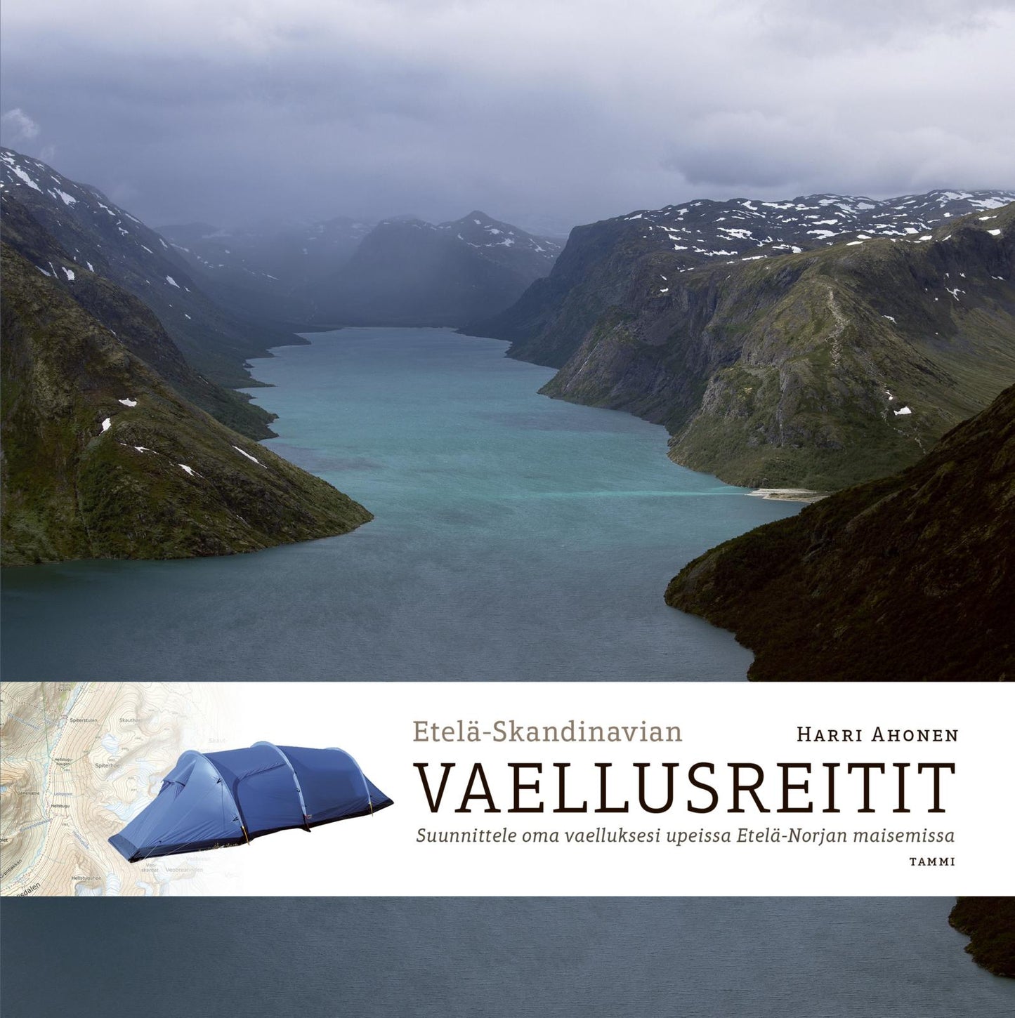 Etukansi. Harri Ahonen. Etelä-Skandinavian vaellusreitit