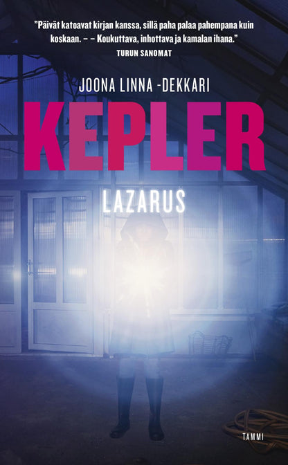 Etukansi. Lars Kepler Lazarus