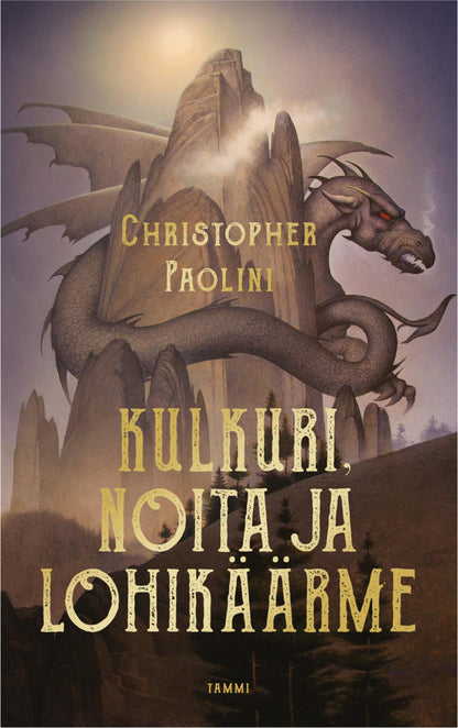Etukansi. Christopher Paolini. Kulkuri, noita ja lohikäärme