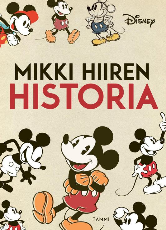 Etukansi. Nicole Corse. Disney. Mikki Hiiren historia.