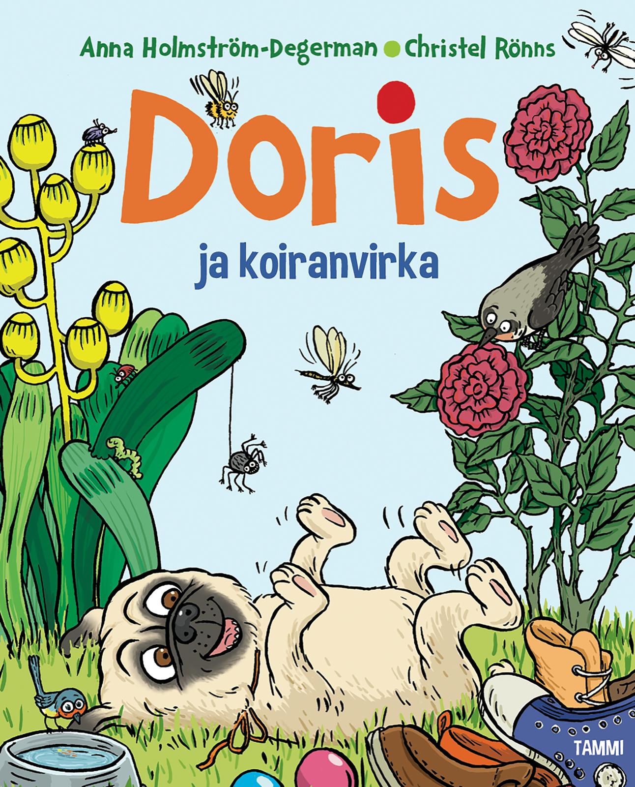 Etukansi. Anna Holmström-Degerman. Doris ja koiranvirka