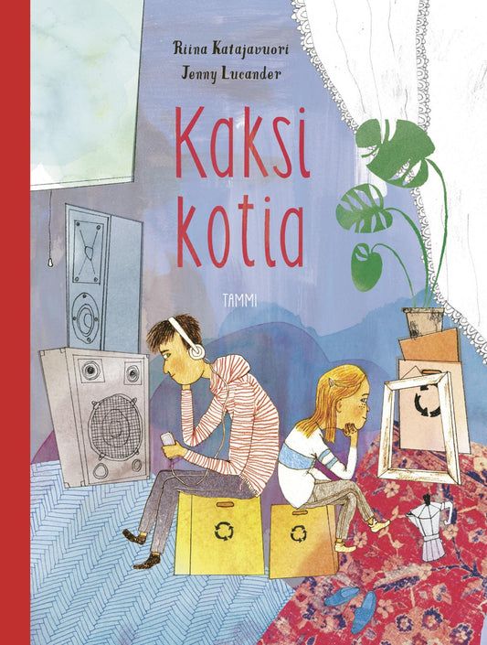 Etukansi. Riina Katajavuori. Jenny Lucander. Kaksi kotia.