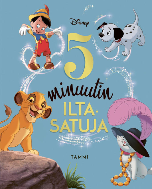 Etukansi. Disney. Disney 5 minuutin iltasatuja.
