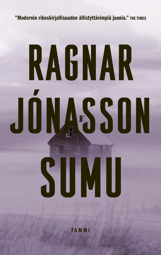 Etukansi. Ragnar Jónasson. Sumu.