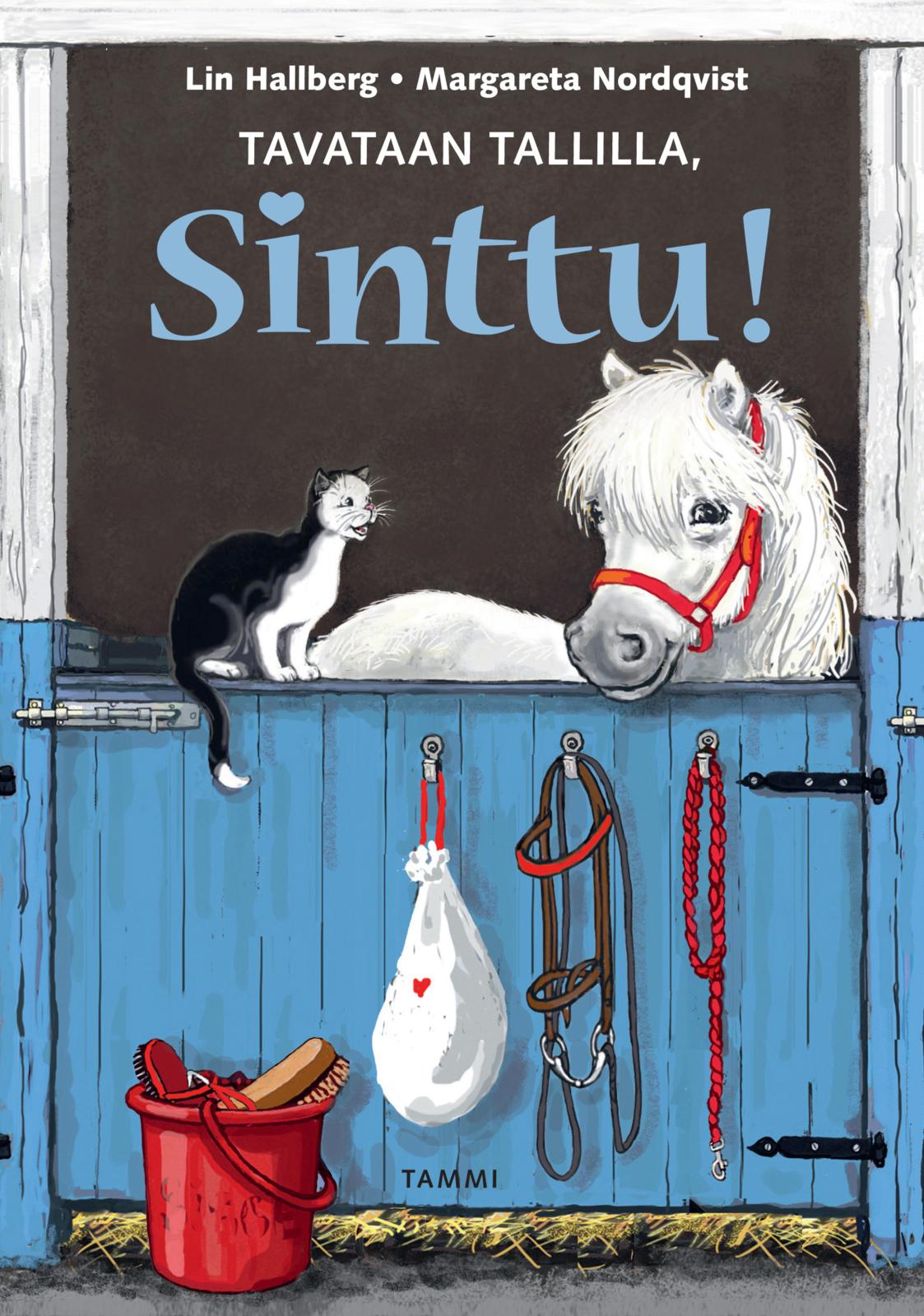 Etukansi. Lin Hallberg. Tavataan tallilla, Sinttu!