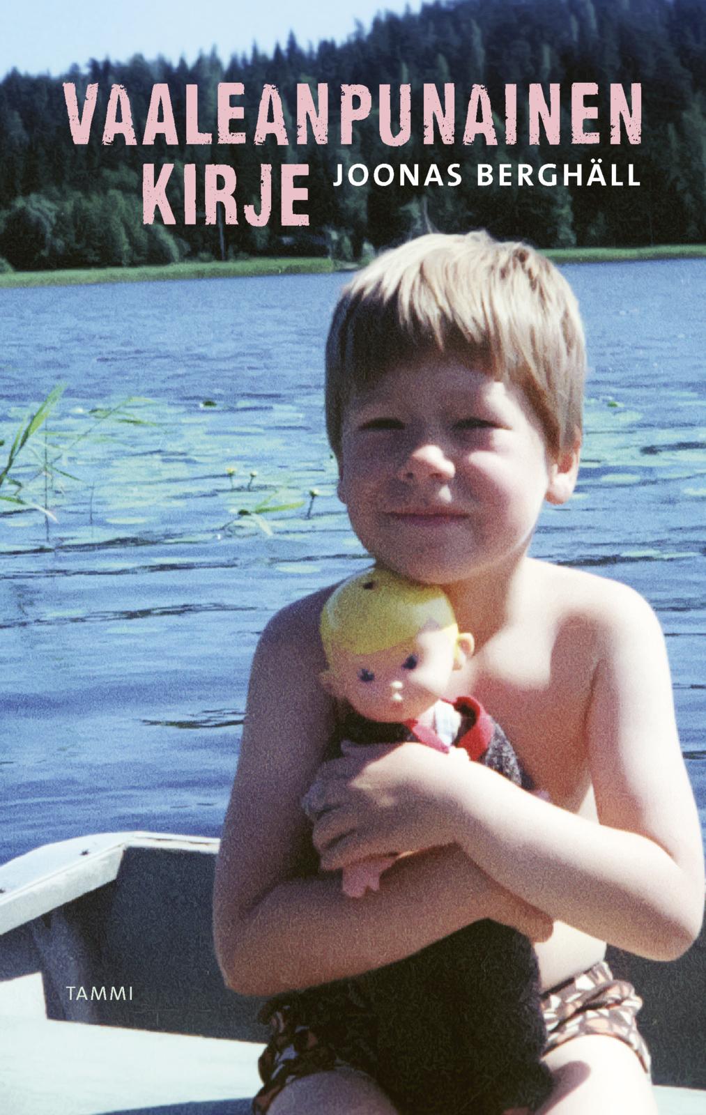 Etukansi. Joonas Berghäll. Vaaleanpunainen kirje