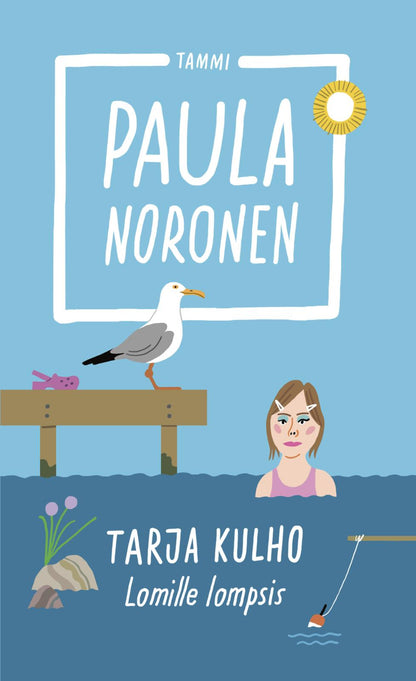 Etukansi. Paula Noronen. Tarja Kulho ‒ Lomille lompsis