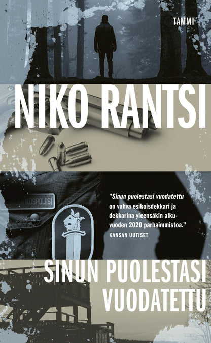 Etukansi. Niko Rantsi Sinun puolestasi vuodatettu