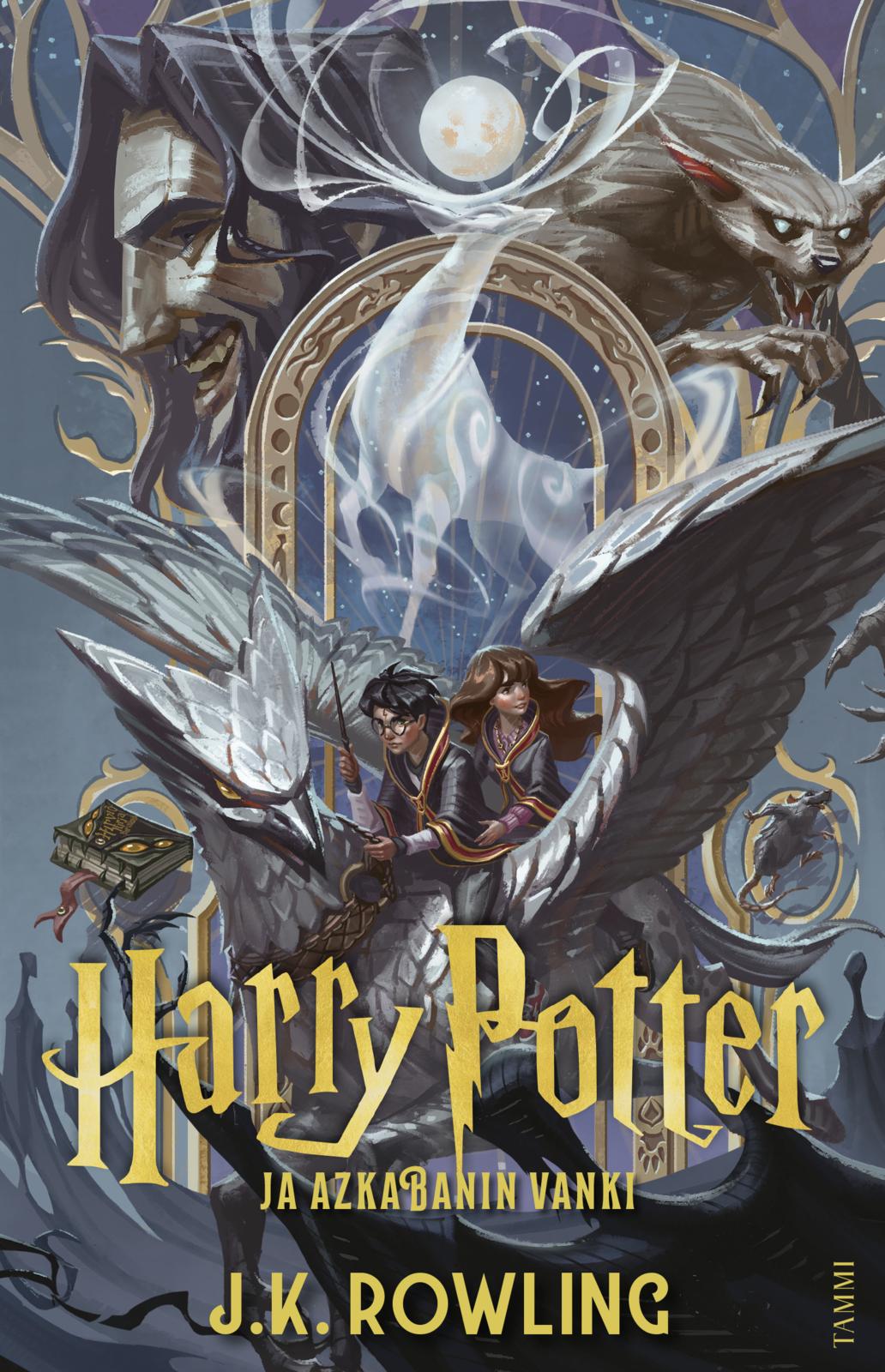 Etukansi. J.K. Rowling Harry Potter ja Azkabanin vanki