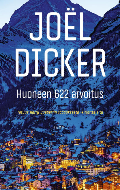 Etukansi. Joël Dicker. Huoneen 622 arvoitus