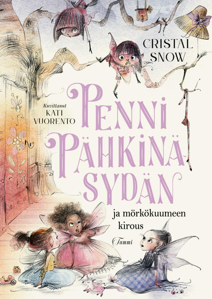 Etukansi. Cristal Snow Penni Pähkinäsydän ja mörkökuumeen kirous