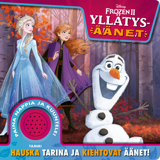 Etukansi. Disney. Frozen 2. Yllätysäänet.