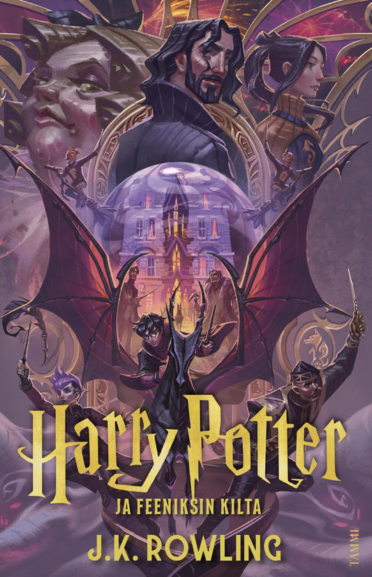 Etukansi. J. K. Rowling. Harry Potter ja Feeniksin kilta.