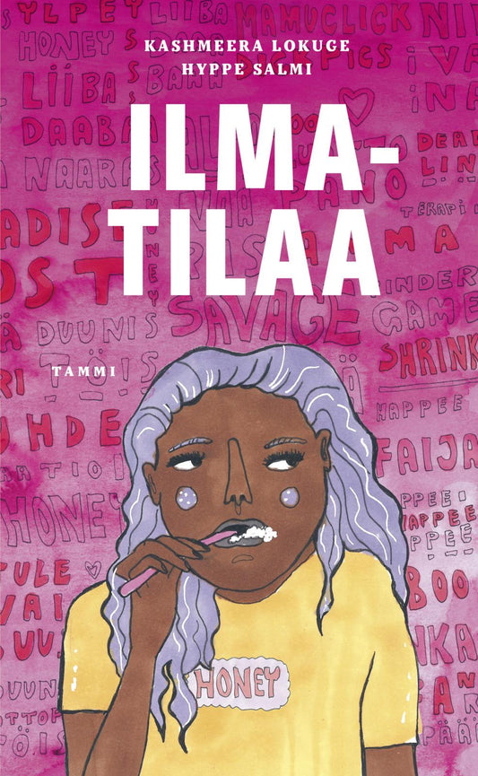 Etukansi. Kashmeera Lokuge. Hyppe Salmi. Ilmatilaa.