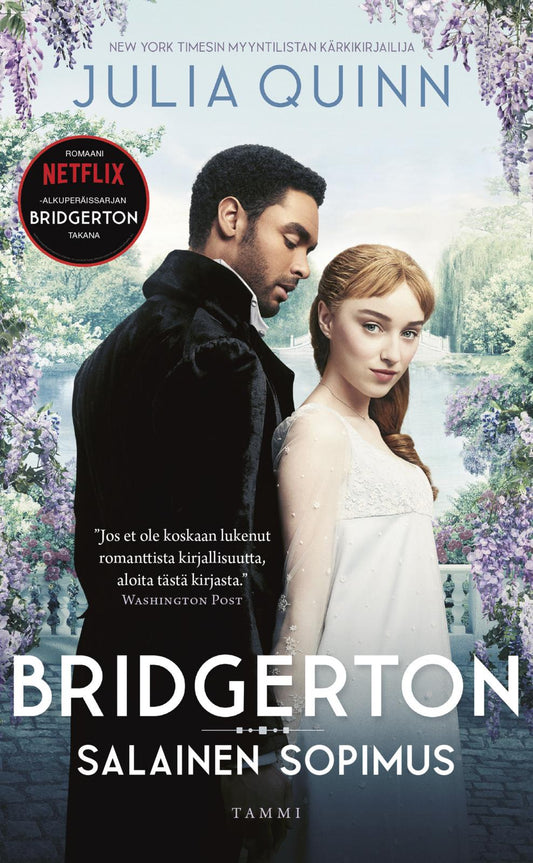 Etukansi. Julia Quinn. Bridgerton: Salainen sopimus.