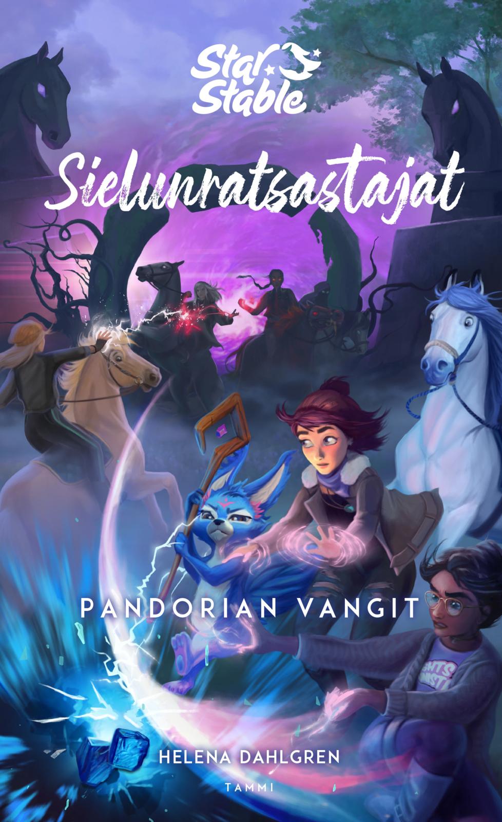 Etukansi. Helena Dahlgren Star Stable. Sielunratsastajat #5: Pandorian vangit
