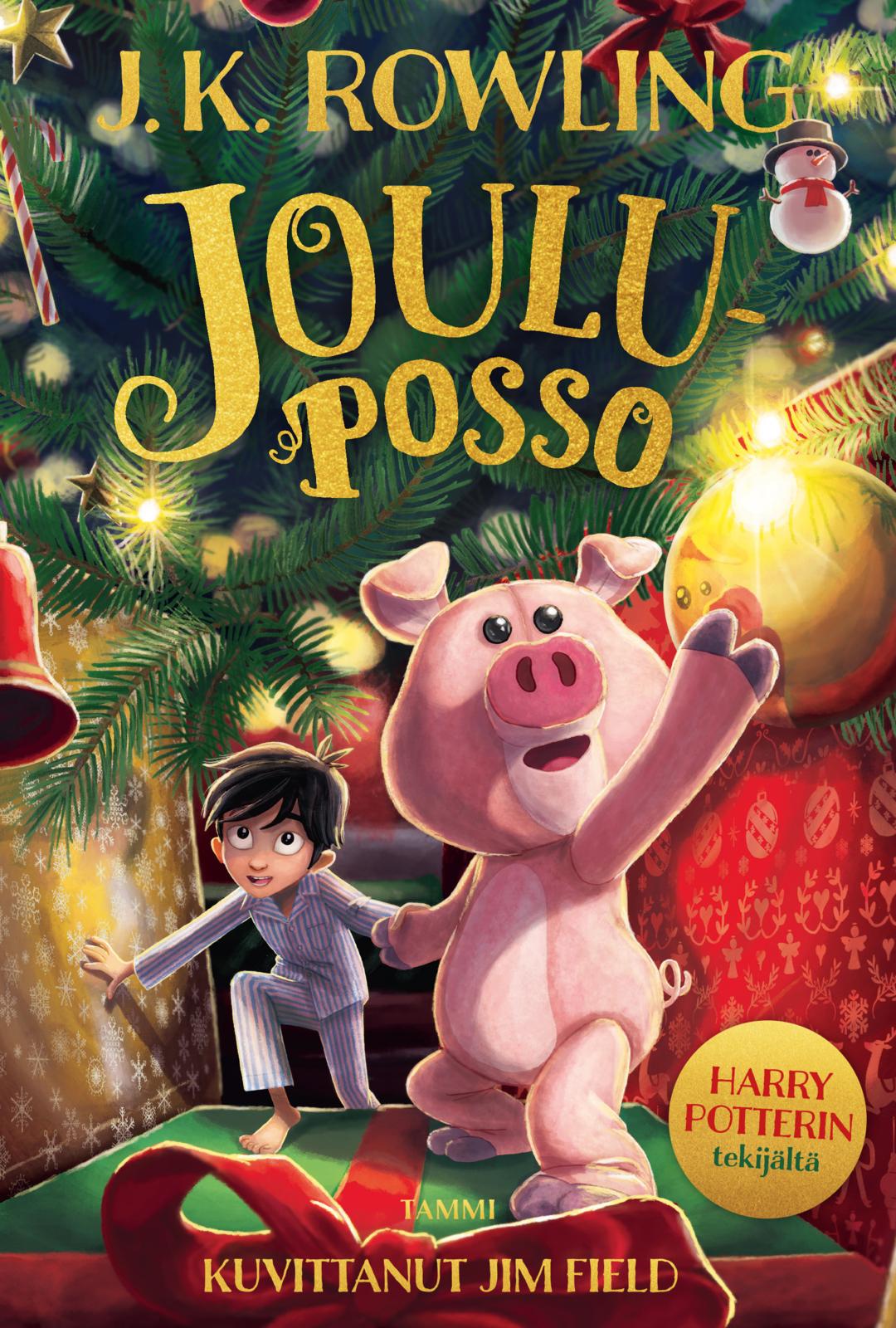 Etukansi. J. K. Rowling Jouluposso