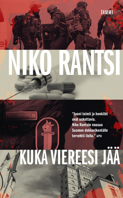 Etukansi. Niko Rantsi Kuka viereesi jää