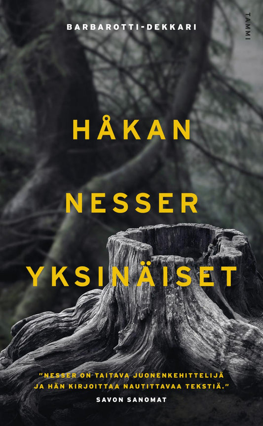 Etukansi. Håkan Nesser. Yksinäiset.