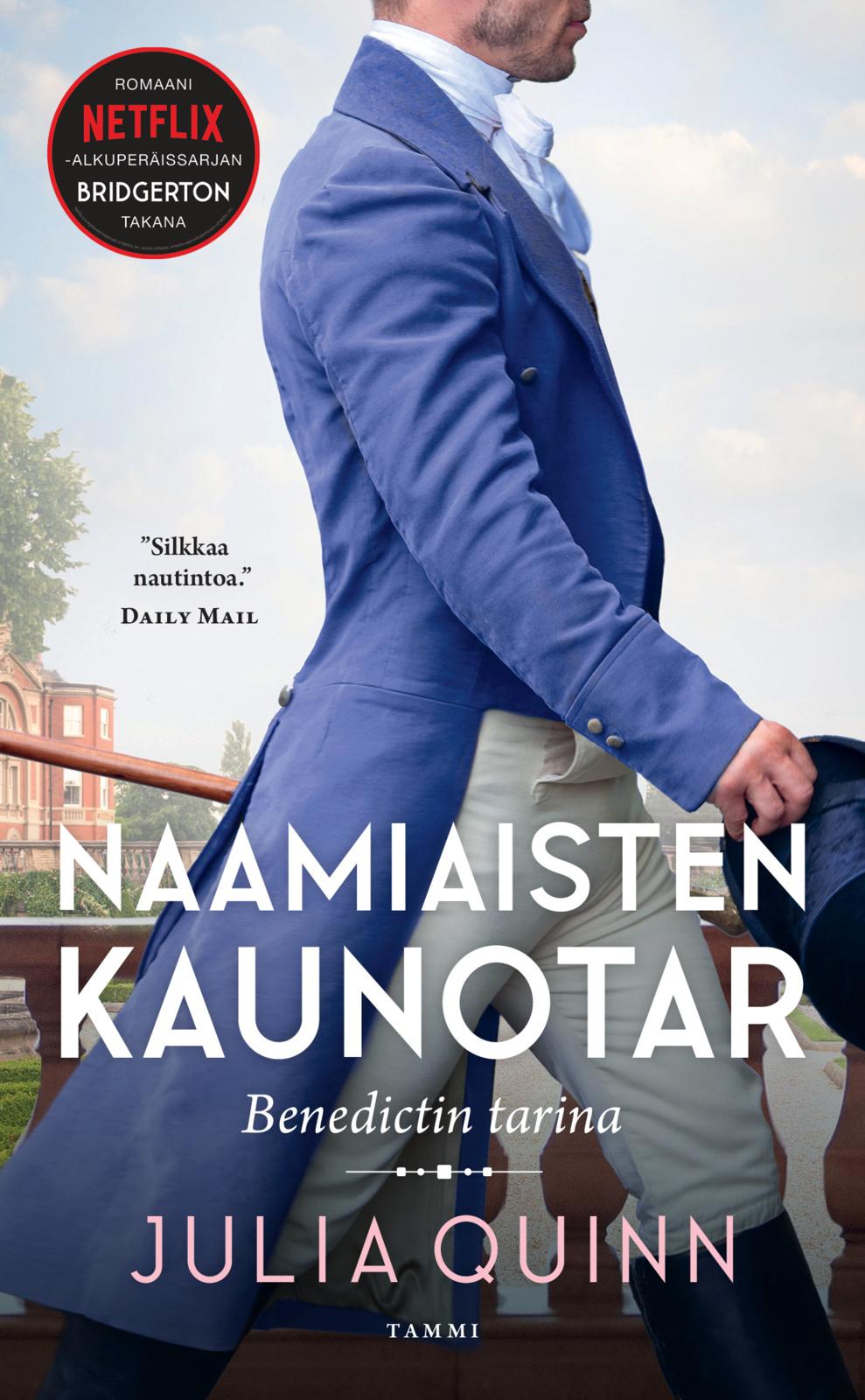 Etukansi. Julia Quinn Bridgerton: Naamiaisten kaunotar