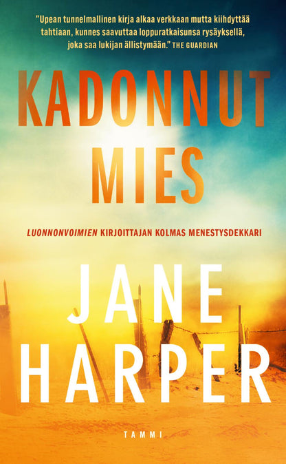 Etukansi. Jane Harper Kadonnut mies