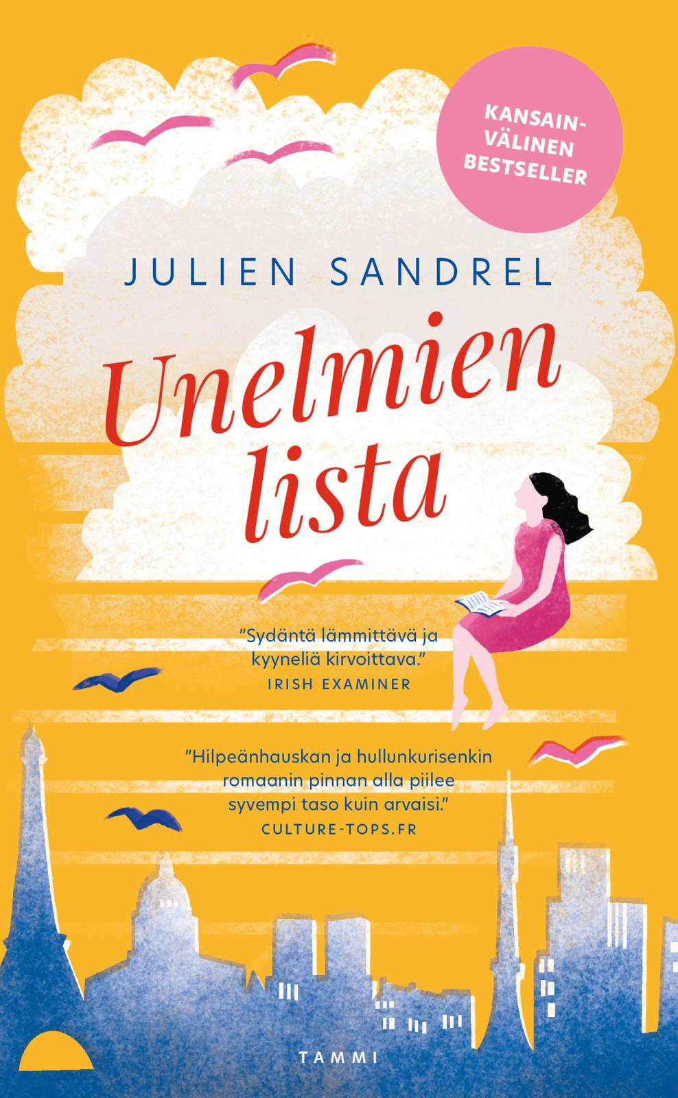 Etukansi. Julien Sandrel Unelmien lista
