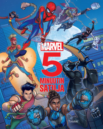 Etukansi. Marvel . Marvel 5 minuutin satuja
