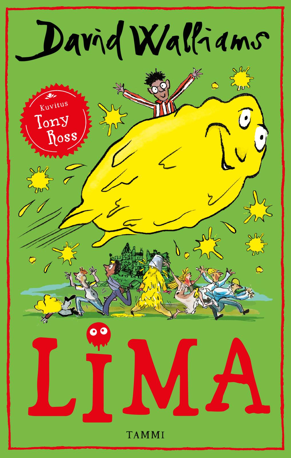 Etukansi. David Walliams. Lima