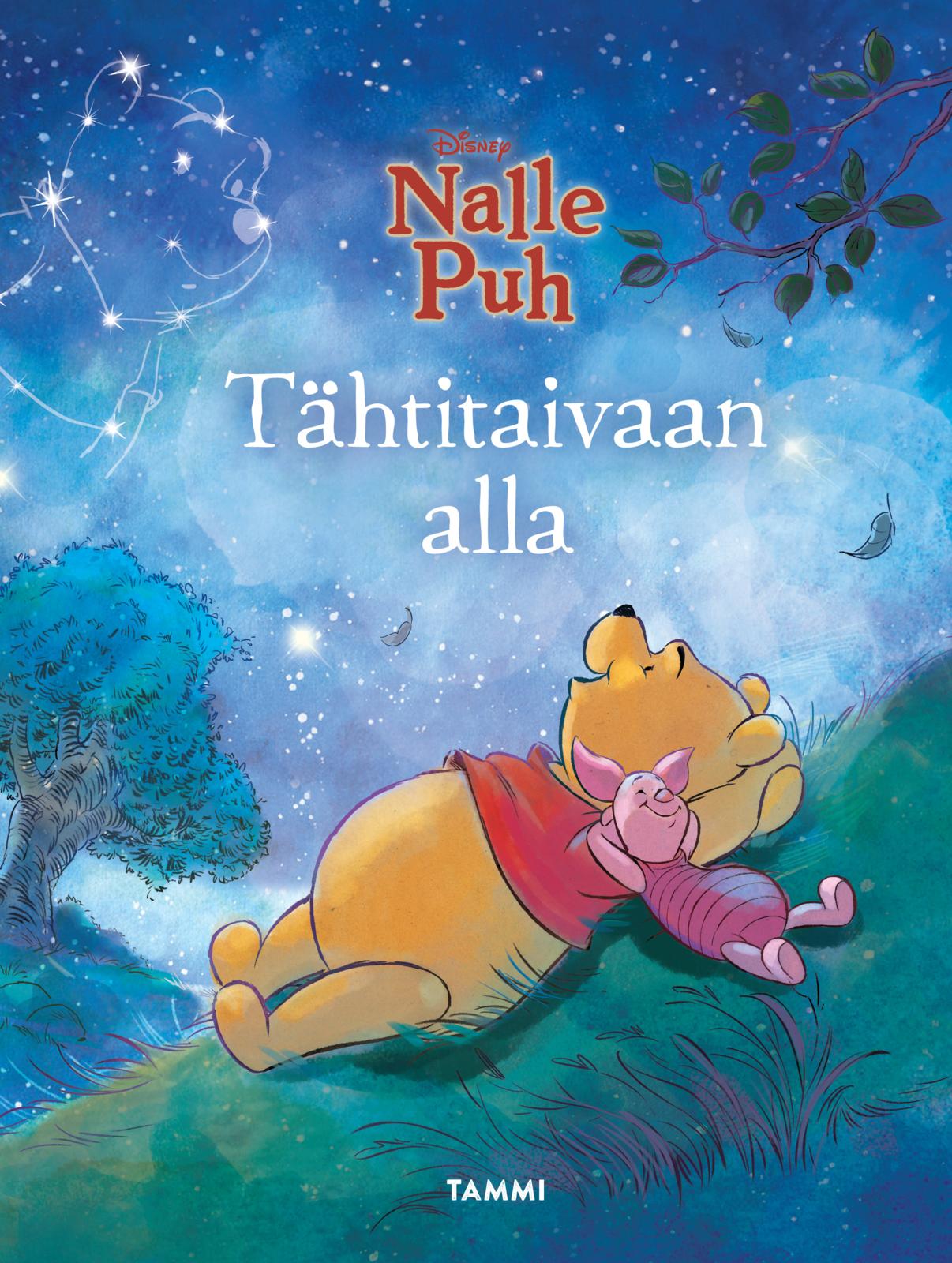 Etukansi. Disney . Nalle Puh. Tähtitaivaan alla